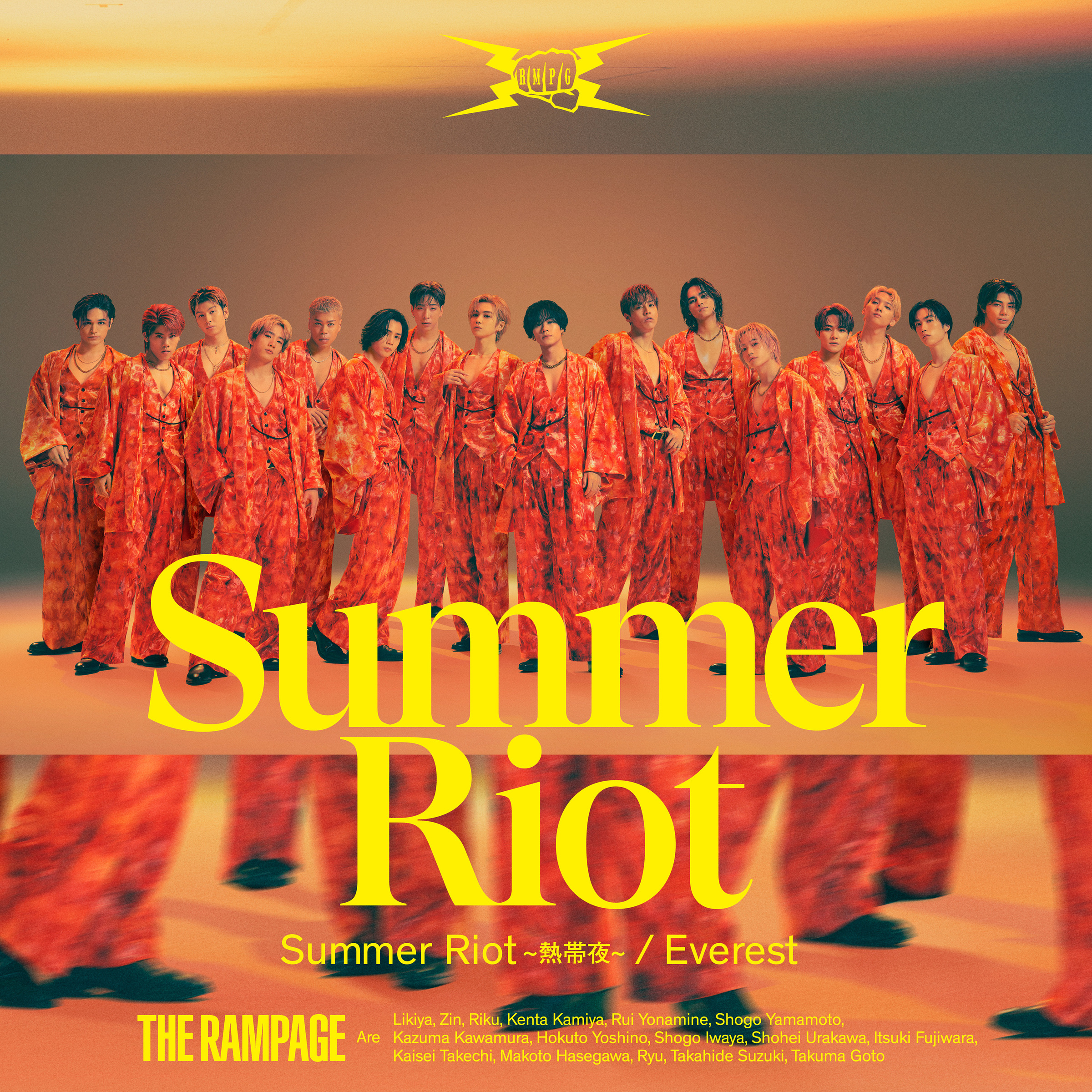THE RAMPAGE from EXILE TRIBE Summer Riot ~Nettaiya~ cover artwork