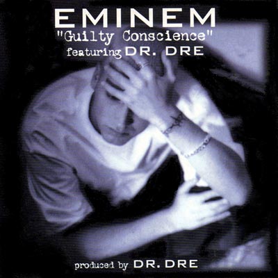 Eminem ft. featuring Dr. Dre Guilty Conscience cover artwork