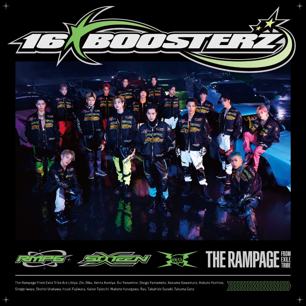 THE RAMPAGE from EXILE TRIBE — 16BOOSTERZ cover artwork
