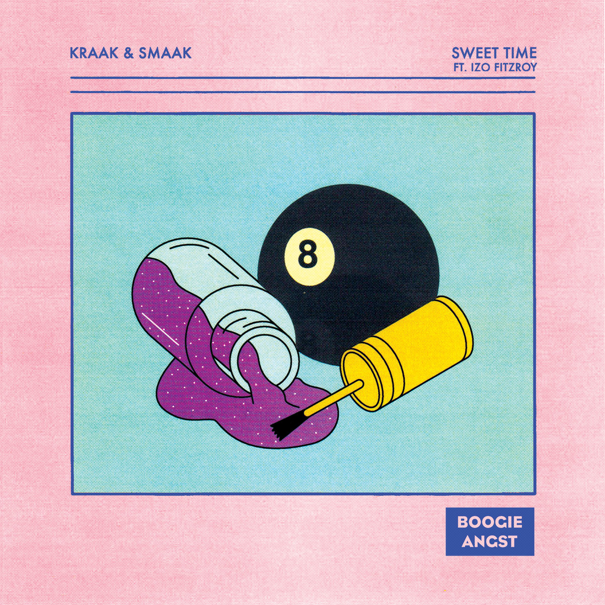 Kraak &amp; Smaak featuring Izo Fitzroy — Sweet Time cover artwork
