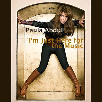 Paula Abdul I&#039;m Just Here for the Music cover artwork