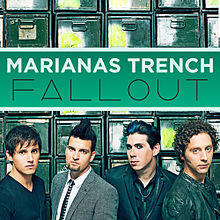 Marianas Trench Fallout cover artwork