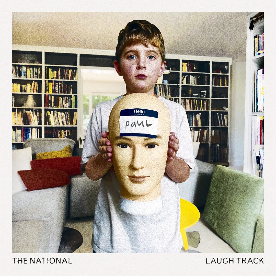 The National featuring Phoebe Bridgers — Laugh Track cover artwork