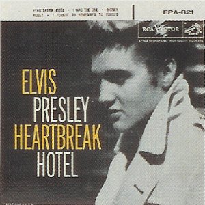 Elvis Presley Heartbreak Hotel cover artwork