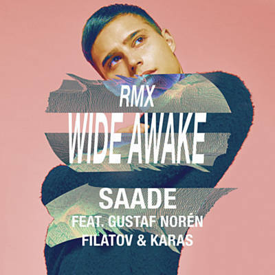Eric Saade featuring Gustaf Noren & Filatov &amp; Karas — Wide Awake (Red Mix) cover artwork