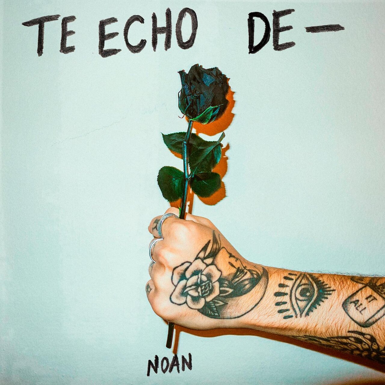 Noan — Te echo de - cover artwork