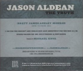 Jason Aldean — The Truth cover artwork