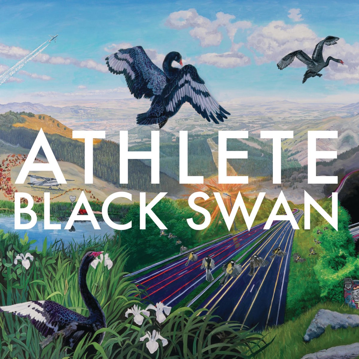 Athlete Black Swan cover artwork