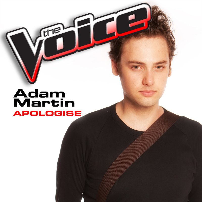 Adam Martin — Apologize cover artwork