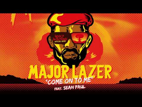 Major Lazer ft. featuring Sean Paul Come On To Me cover artwork