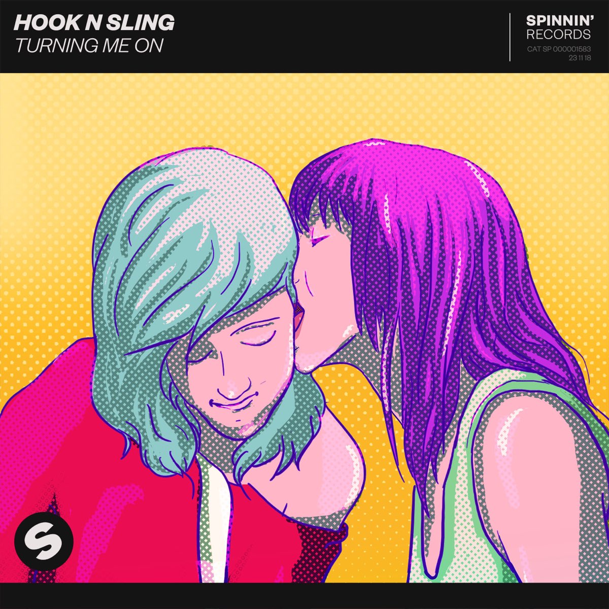 Hook N Sling — Turning Me On cover artwork