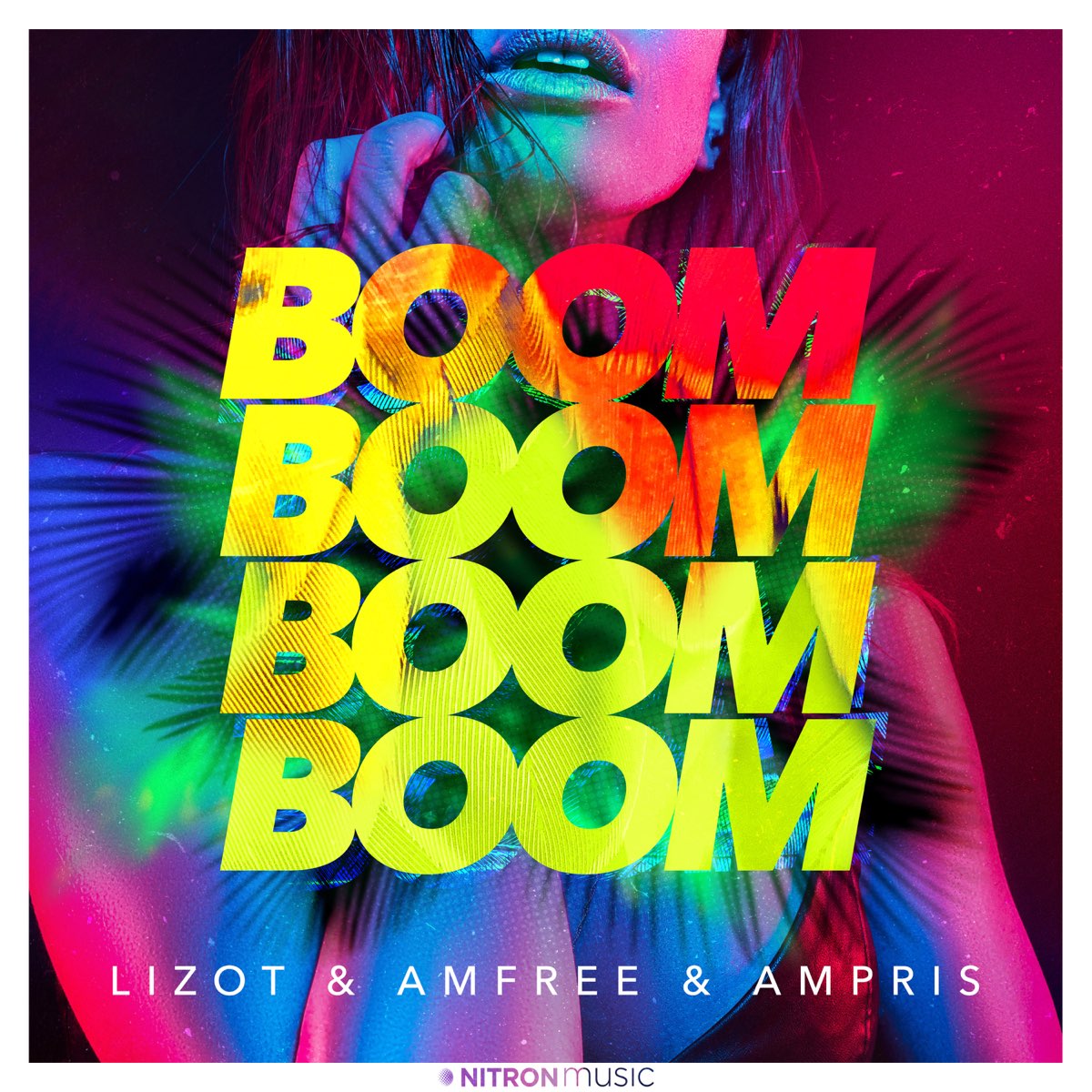 LIZOT featuring Amfree &amp; Ampris — Boom Boom Boom Boom cover artwork