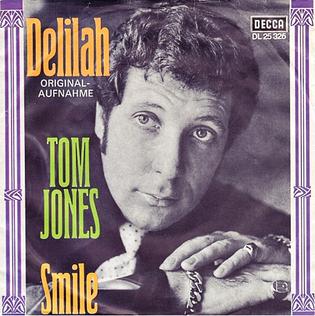 Tom Jones — Delilah cover artwork