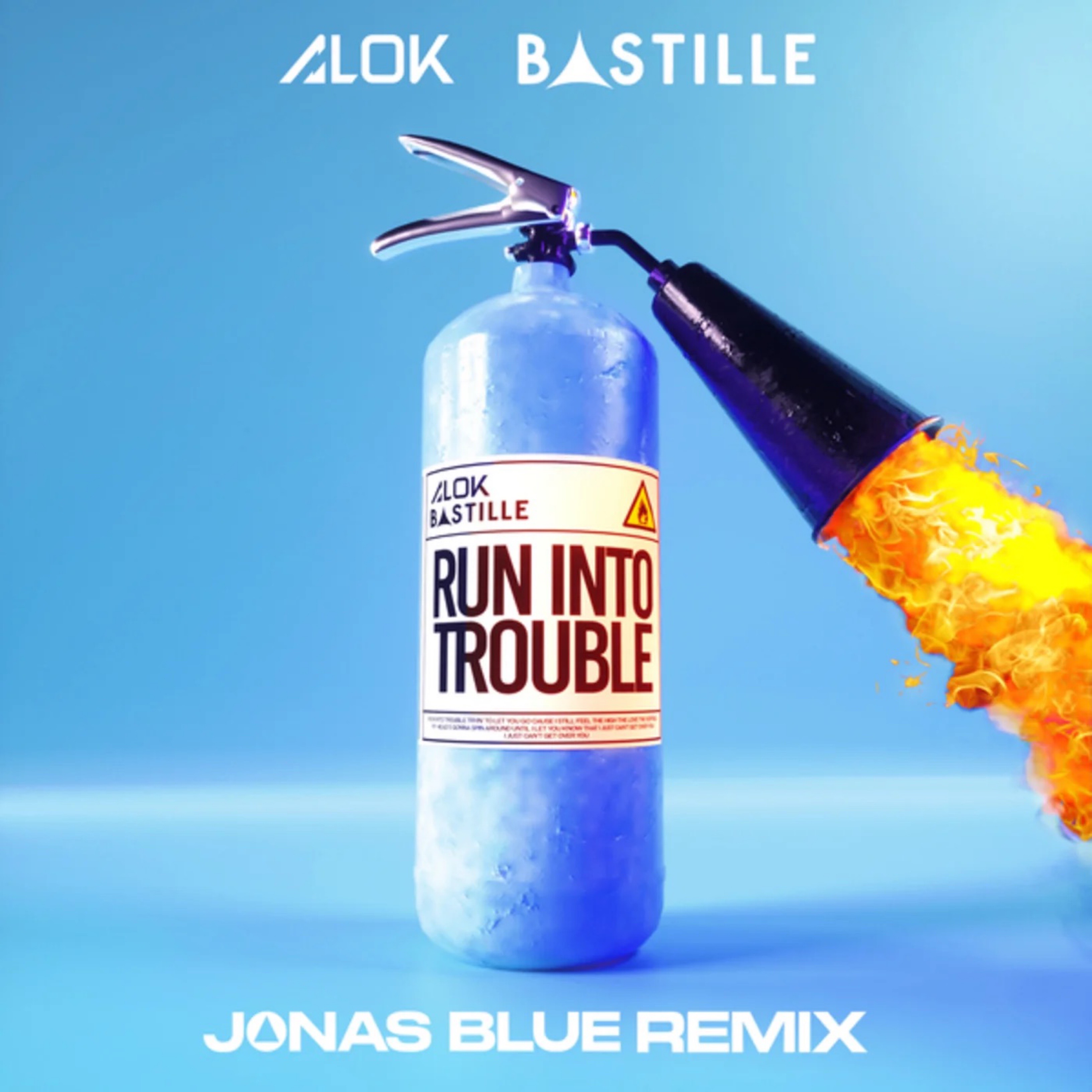 Alok & Bastille — Run Into Trouble (Jonas Blue Remix) cover artwork
