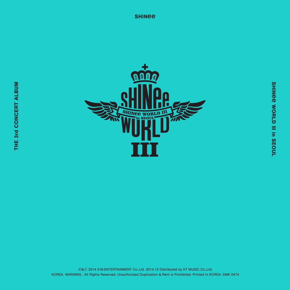 SHINee SHINee THE 3rd CONCERT ALBUM &#039;SHINee WORLD Ⅲ in SEOUL&#039; (Live) cover artwork