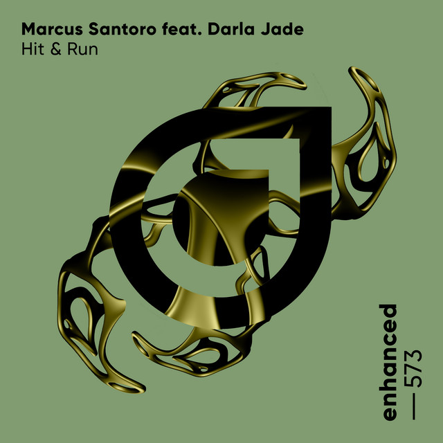 Marcus Santoro ft. featuring Darla Jade Hit &amp; Run cover artwork