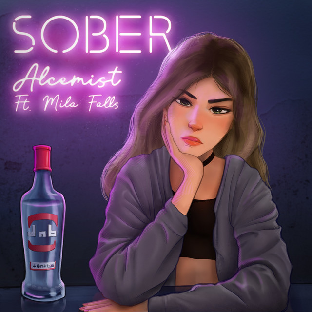 Alcemist ft. featuring Mila Falls Sober cover artwork