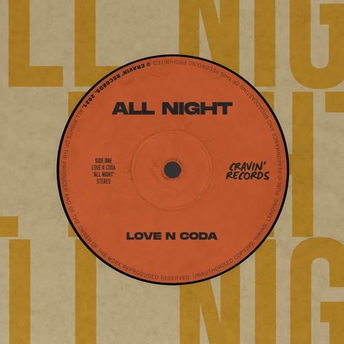Love N Coda — All Night cover artwork
