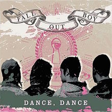 Fall Out Boy Dance Dance cover artwork