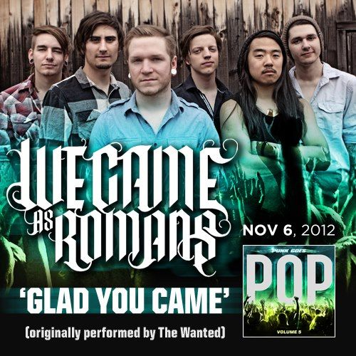 We Came As Romans Glad You Came cover artwork