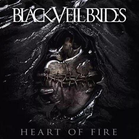 Black Veil Brides — Heart Of Fire cover artwork