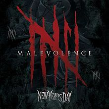 New Years Day — Malevolence cover artwork