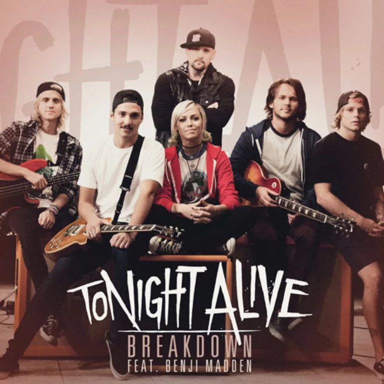 Tonight Alive featuring Benji Madden — Breakdown cover artwork