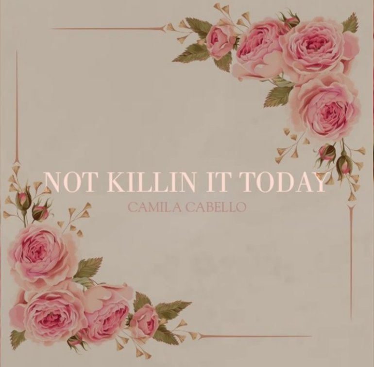 Camila Cabello — Not Killin It Today cover artwork