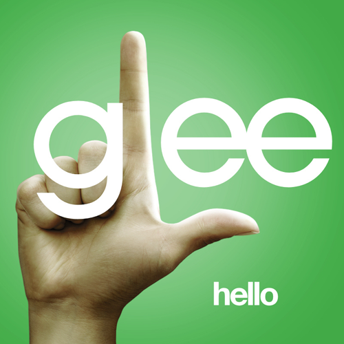 Glee Cast featuring Jonathan Groff — Hello cover artwork