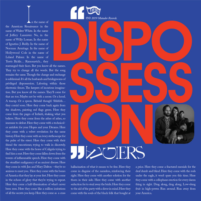 Algiers — Dispossession cover artwork