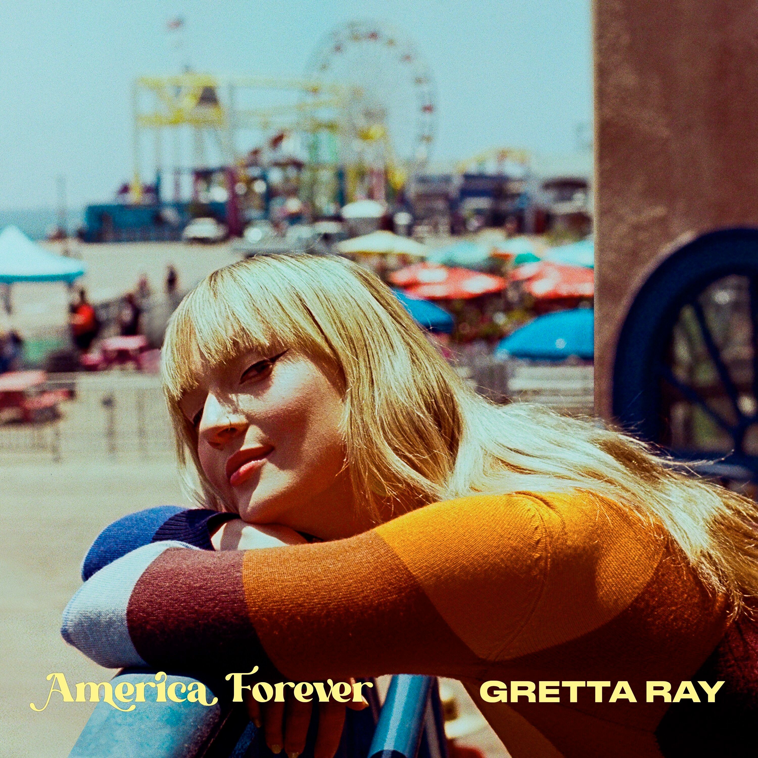 Gretta Ray ft. featuring Maisie Peters & Carol Ades America Forever cover artwork