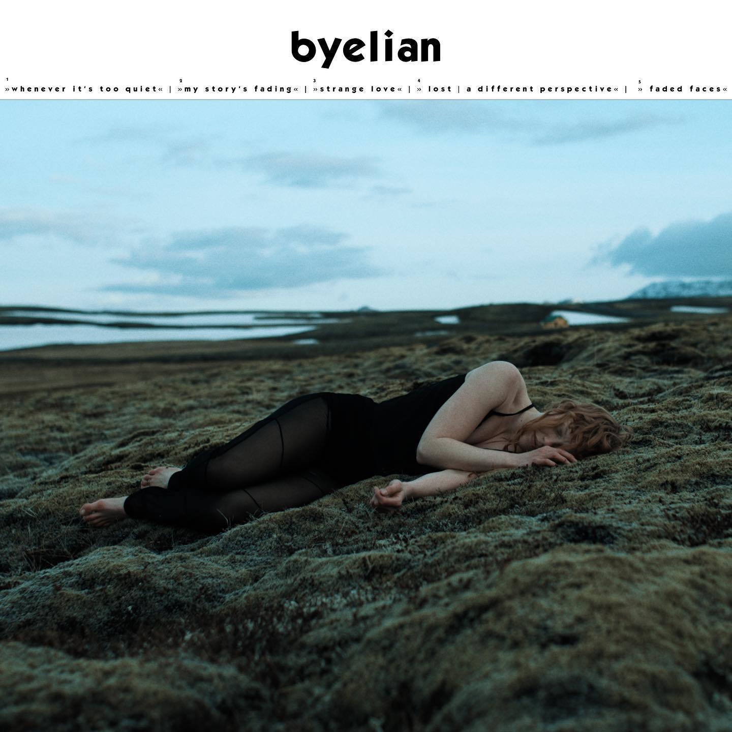 byelian — faded faces cover artwork