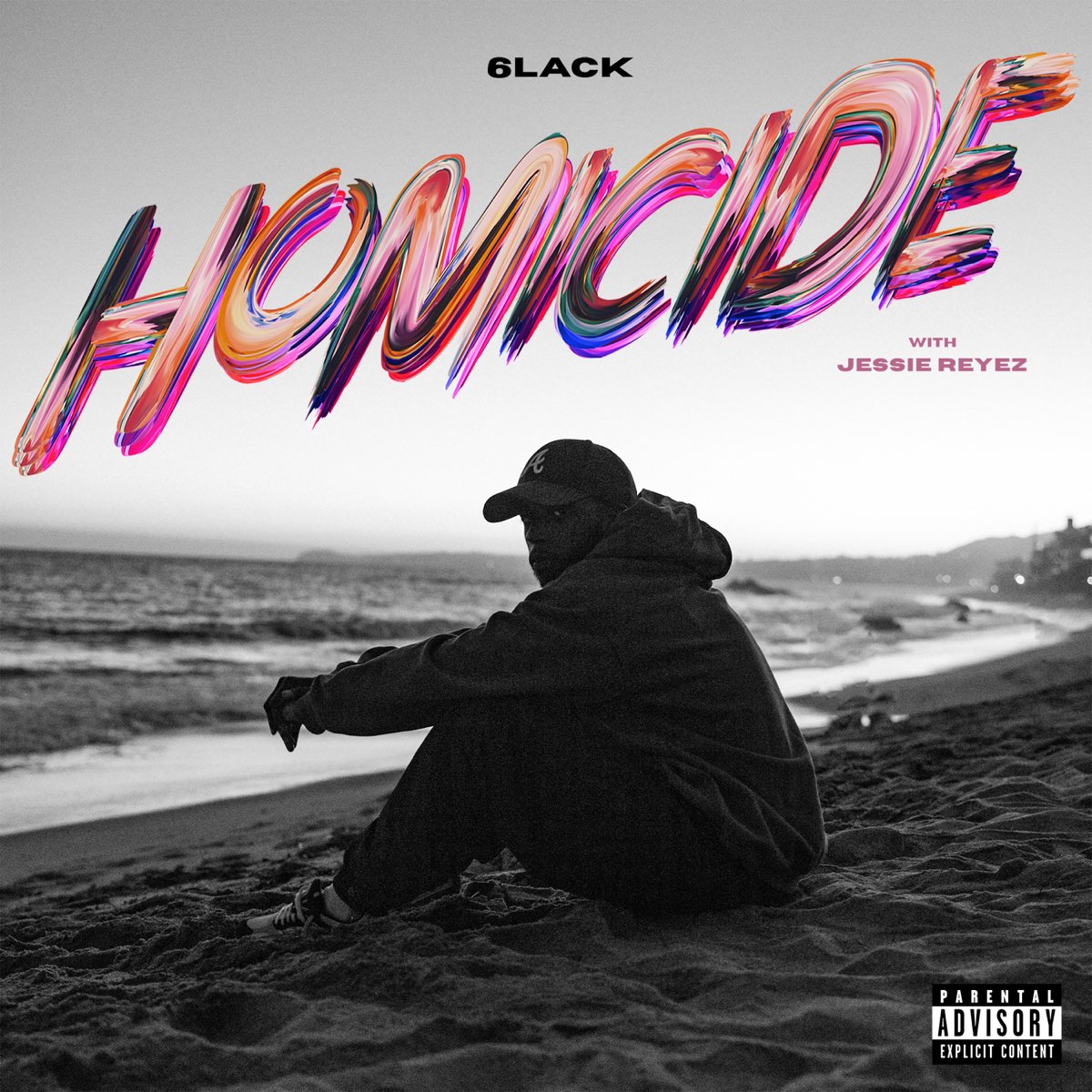 6LACK & Jessie Reyez — Homicide cover artwork