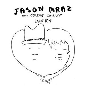 Jason Mraz & Colbie Caillat Lucky cover artwork