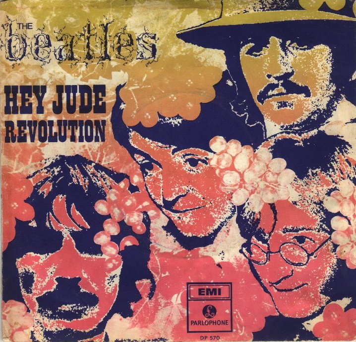 The Beatles Hey Jude cover artwork
