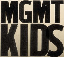 MGMT — Kids cover artwork