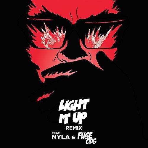 Major Lazer featuring Nyla & Fuse ODG — Light It Up (Remix) cover artwork