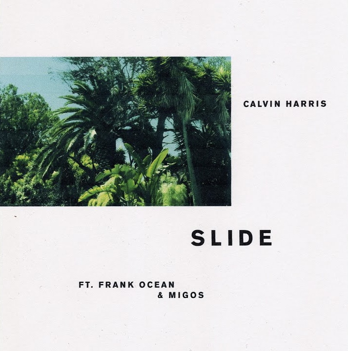 Calvin Harris ft. featuring Frank Ocean & Migos Slide cover artwork