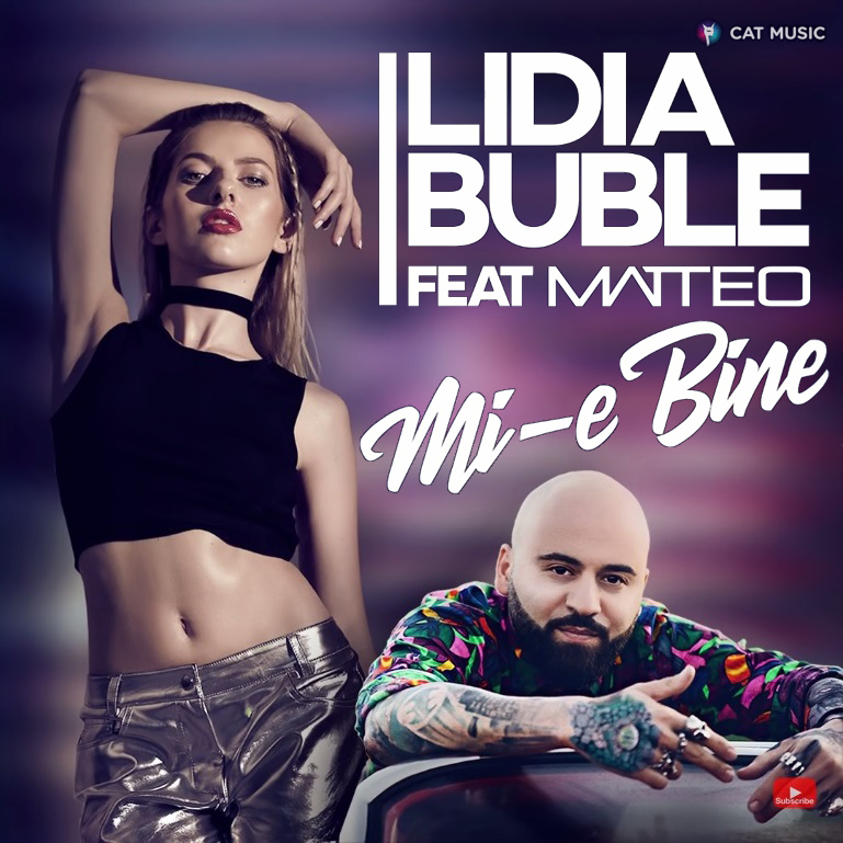 Lidia Buble featuring Matteo — Mi-e Bine cover artwork