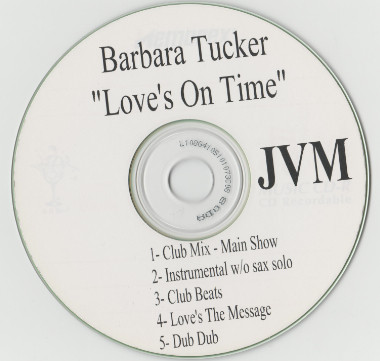 Barbara Tucker — Love&#039;s On Time cover artwork