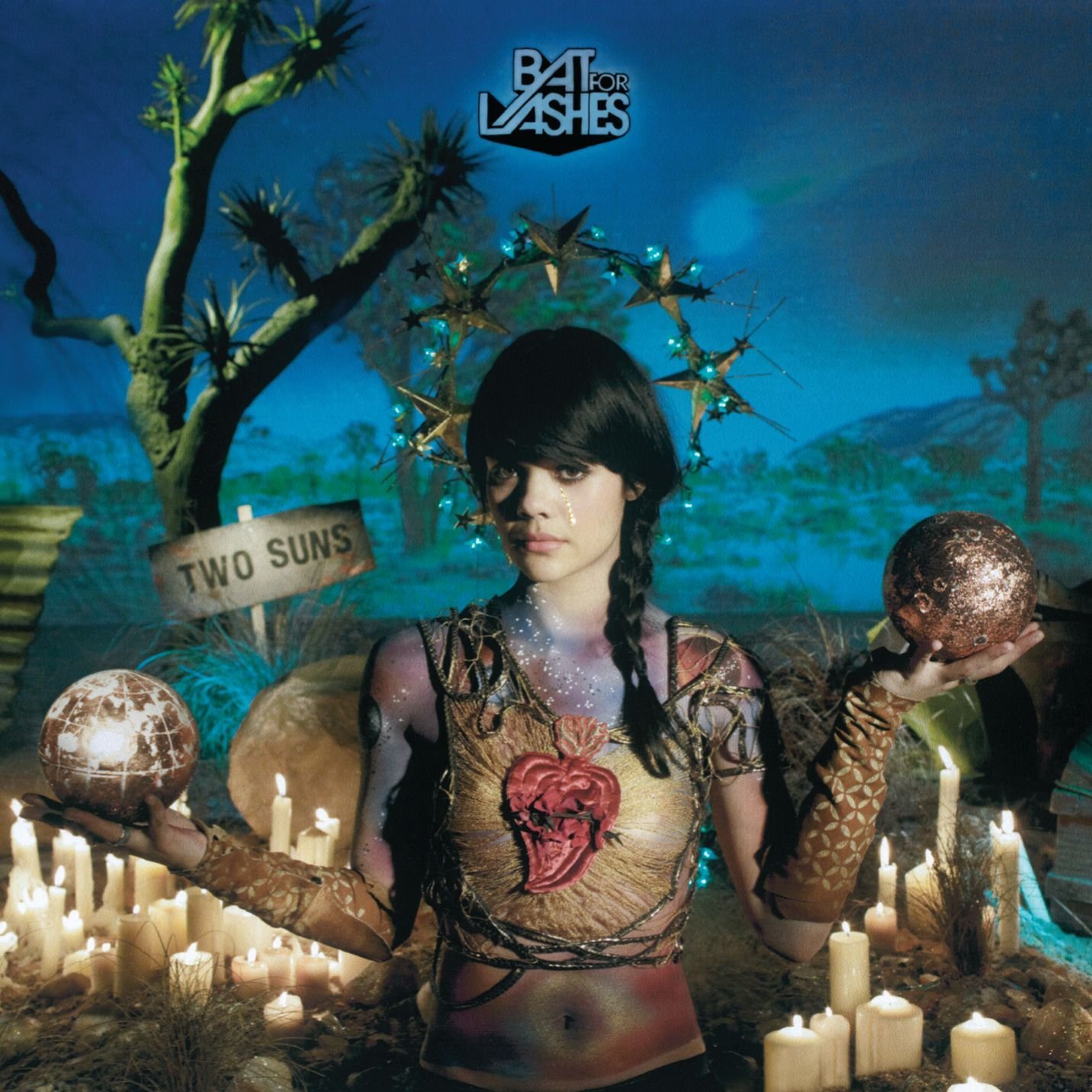 Bat for Lashes — Two Planets cover artwork