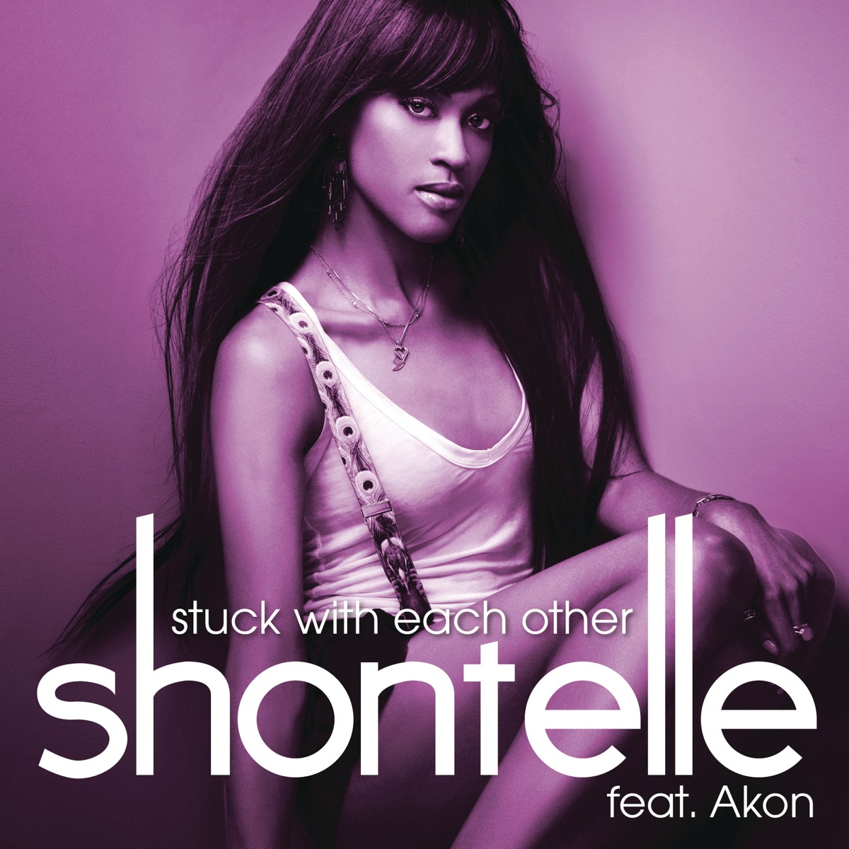Shontelle ft. featuring Akon Stuck with Each Other cover artwork