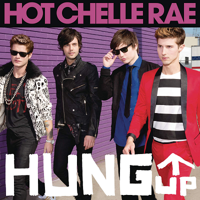 Hot Chelle Rae Hung Up cover artwork
