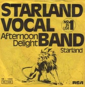 Starland Vocal Band Afternoon Delight cover artwork