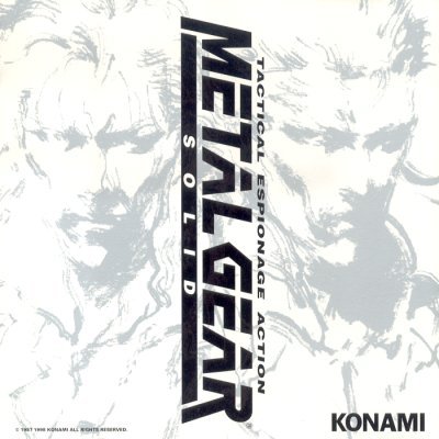  Metal Gear Solid Soundtrack cover artwork