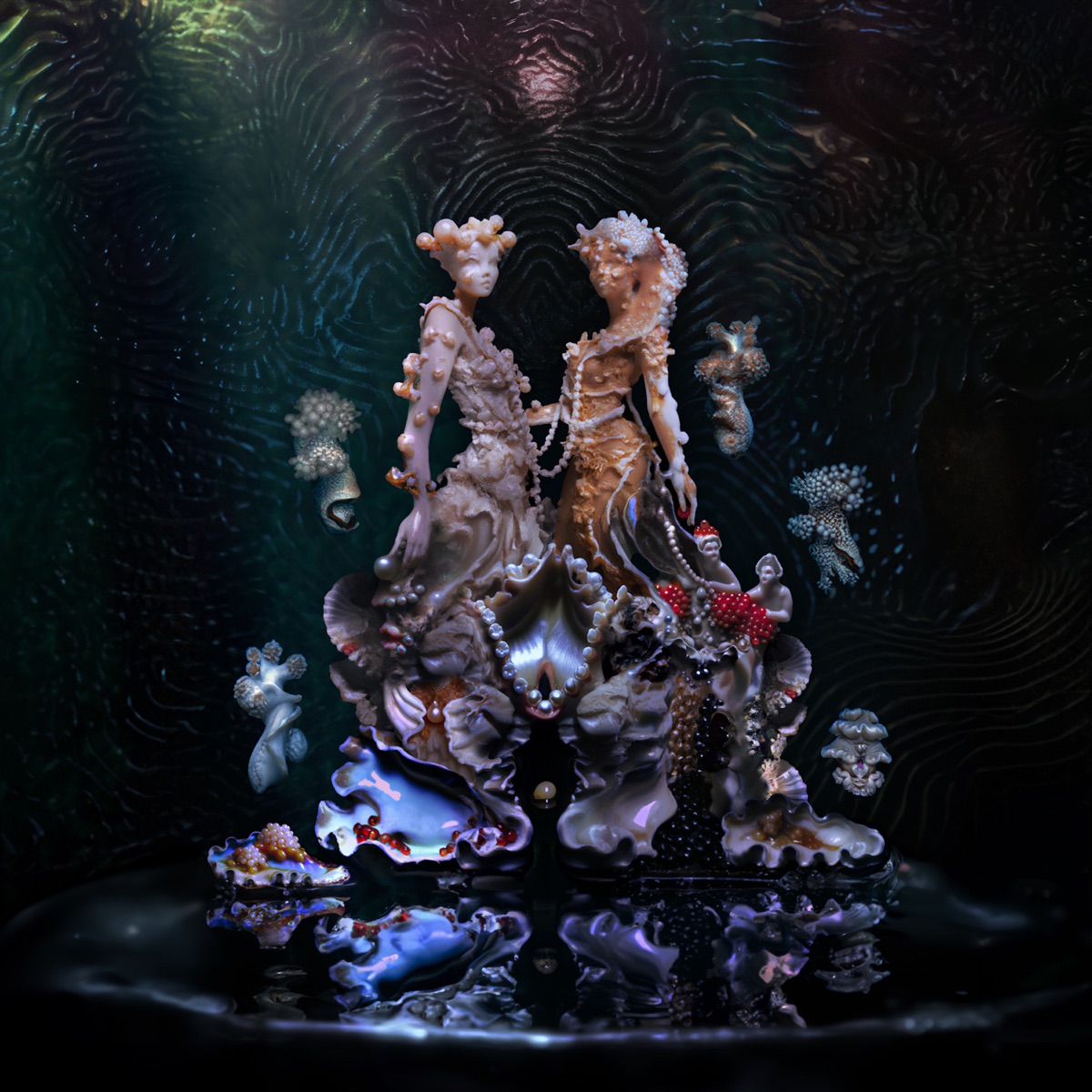 Björk & ROSALÍA — Oral cover artwork