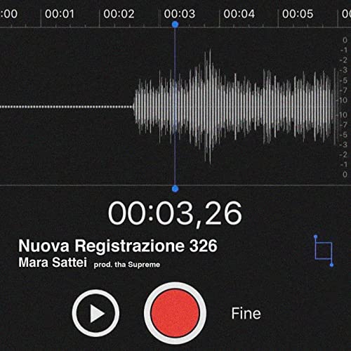 Mara Sattei — Nuova registrazione 326 cover artwork