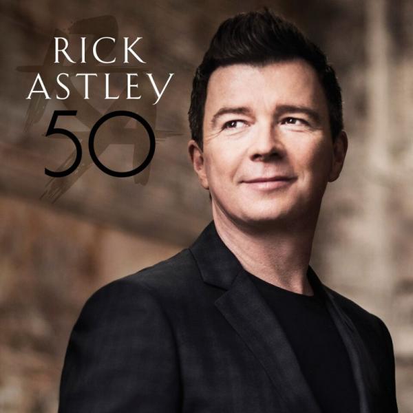 Rick Astley 50 cover artwork