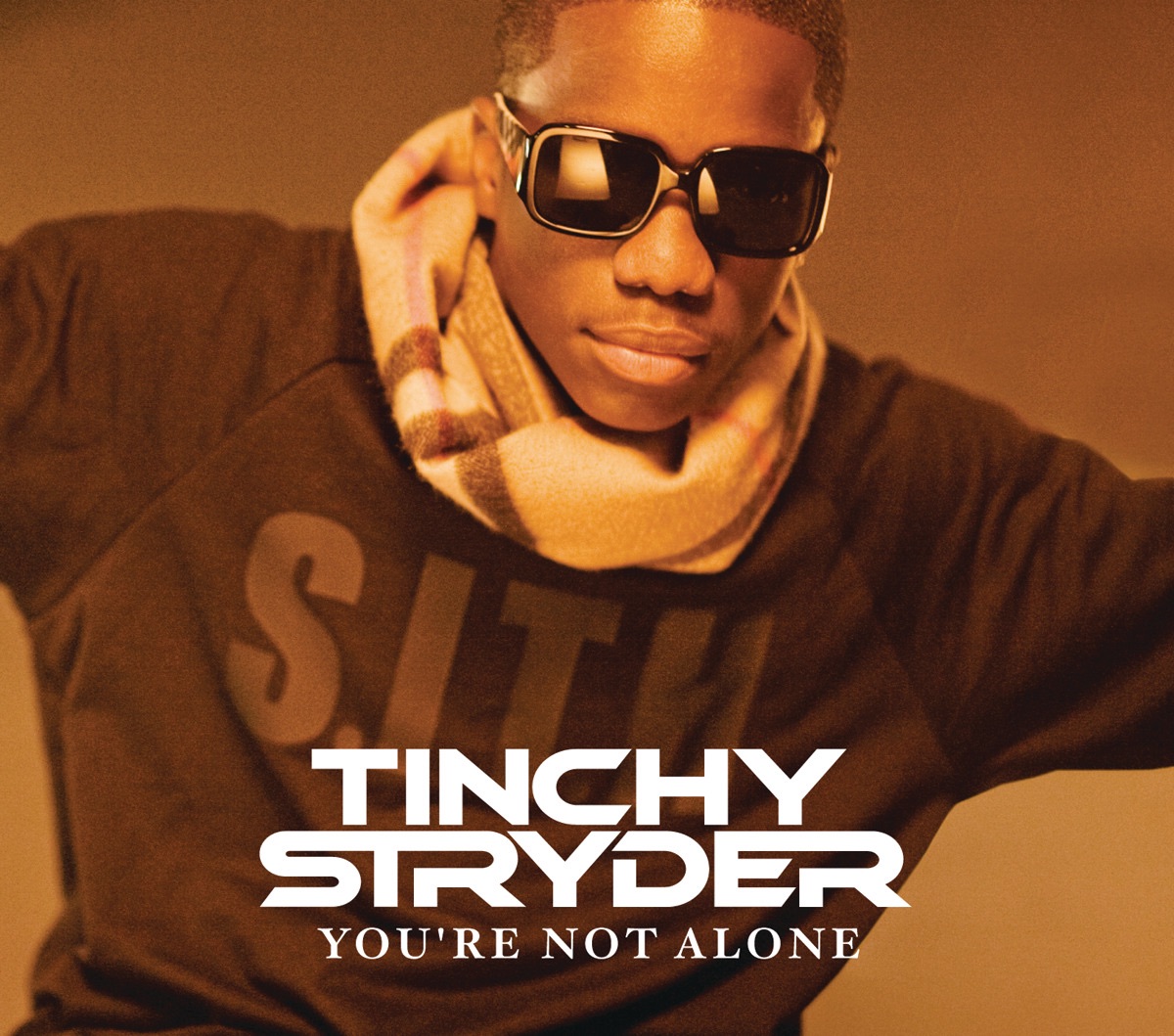 Tinchy Stryder — You&#039;re Not Alone cover artwork