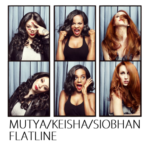 Mutya Keisha Siobhán — Flatline cover artwork